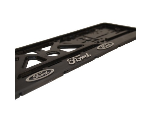 Рамка номерного знака CarLife пластик з об'ємними літерами Ford (2шт) (24-004)