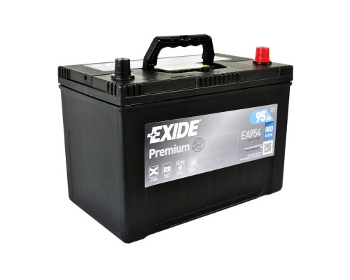 Акумулятор автомобільний EXIDE PREMIUM 95A (EA954)
