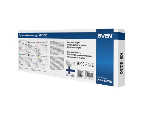 Клавіатура Sven KB-S230 Black