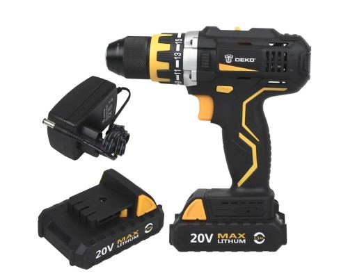 Шуруповерт Deko GCD20DU2A-S2