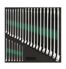 Ключ Toptul ключів комбінованих 26 шт 6-32 в ложементі (GVC2604)