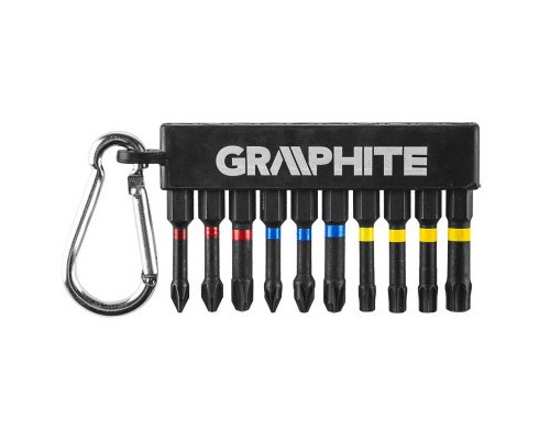 Набір біт Graphite ударних 10 шт. (56H562)
