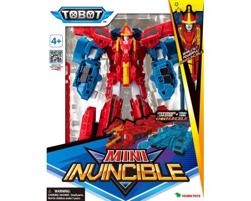 Трансформер Tobot Детективи Галактики міні Інвінсебл (301100)