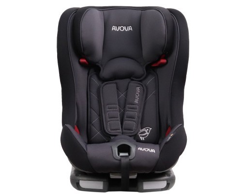 Автокрісло Avova Sperling-Fix i-Size 1-2-3 Grey Black (4260621463134)
