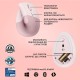 Мишка Logitech Lift Vertical Ergonomic Wireless/Bluetooth Rose (910-006478)