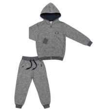Спортивний костюм дитячий Breeze з капюшоном (9486-104B-gray)