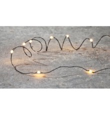 Гірлянда Luca Lighting Струна чорна 18 м теплий білий (8718861853162)