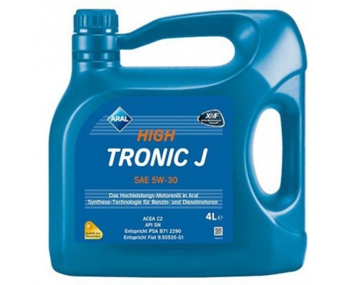Моторна олива Aral HighTronic J 5W-30 4L (1555F7)