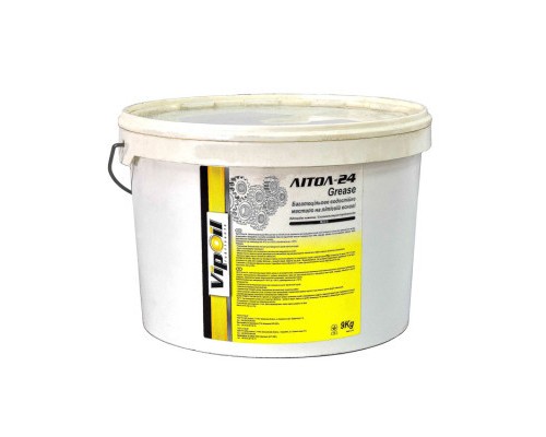 Мастило автомобільне VIPOIL VipOil Літол-24, 9 kg (0162877)