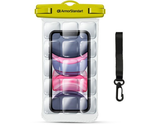 Чохол до мобільного телефона Armorstandart CapsulePro Waterproof Floating Case Yellow (ARM59235) Чохол до мобільного телефона Armorstandart CapsulePro Waterproof Floating Case Yellow (ARM59235)