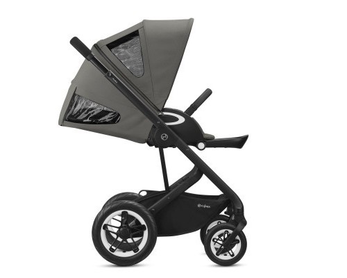 Коляска Cybex Talos S Lux SLV Soho Grey mid grey (з бампером) (520001487)