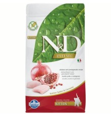 Сухий корм для кішок Farmina GRAIN FREE Kitten курка, гранат 300 г (8010276021199)