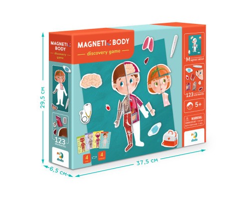 Настільна гра DoDo Магнітна Тіло (200220)