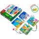 Розвиваюча іграшка Vladi Toys Гра-шнурівка з липучками Від літа до зими (укр) (VT5303-13)