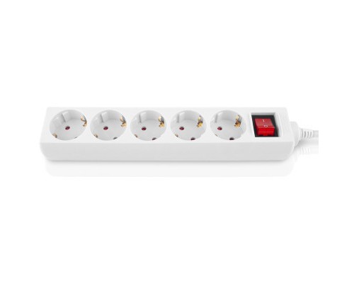 Мережевий фільтр живлення REAL-EL RS-Protect M 1.8m, white (EL122300025)