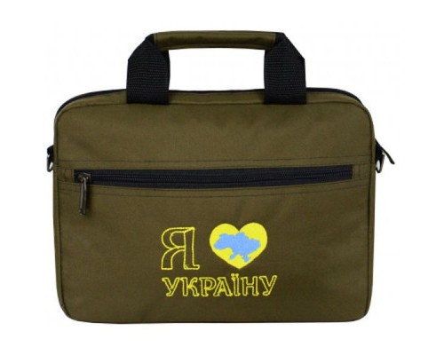 Сумка для ноутбука Porto 12'' PN12 LoveUkraine Gray (PN12GY_LoveUkr)