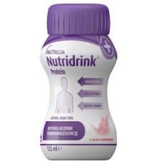 Дитяча суміш Nutricia Nutridrink Protein Strawberry 4 шт х 125 мл (8716900565380)