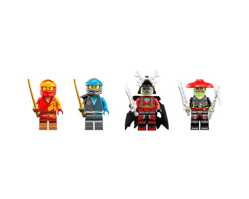 Конструктор LEGO Ninjago Робот-вершник Кая EVO 312 деталей (71783)