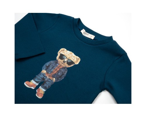 Кофта дитяча Breeze з ведмедиком (18152-98B-blue)
