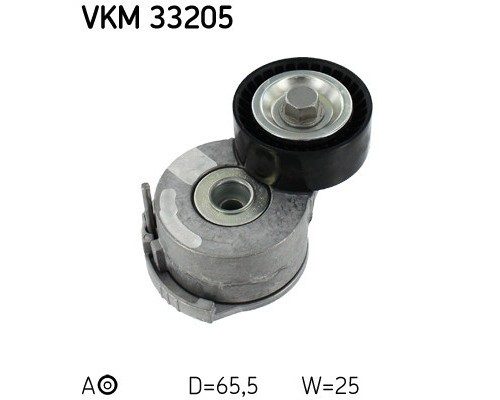 Ролик натягувача ременя SKF VKM 33205