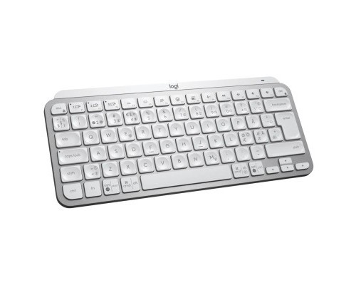 Клавіатура Logitech MX Keys Mini For Business Wireless Illuminated UA Pale Grey (920-010609)