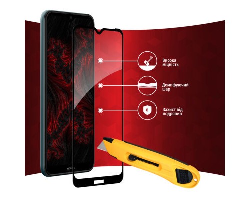 Скло захисне Intaleo Full Glue Nokia C30 4G (1283126528828)