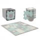 Дитячий килимок Kinderkraft Luno Shapes Mint 30 елементів (5902533919321)