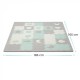 Дитячий килимок Kinderkraft Luno Shapes Mint 30 елементів (5902533919321)