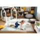 Дитячий килимок Kinderkraft Luno Shapes Mint 30 елементів (5902533919321)