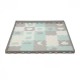 Дитячий килимок Kinderkraft Luno Shapes Mint 30 елементів (5902533919321)