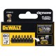 Набір біт DeWALT в касеті для Tough Case,FlexTorq,L 25 мм, Рh1,Рh2 2 шт, Pz1,Pz2 2 шт, Pz3 (DT70809)