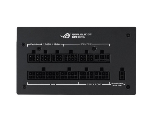 Блок живлення ASUS 1000W ROG STRIX PCIE5 Gold Aura Edition (90YE00P1-B0NA00)