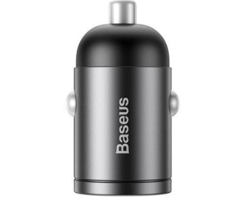 Зарядний пристрій Baseus Tiny Star Mini Quick Charge Car Charger USB-A Gray (VCHX-A0G)