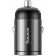 Зарядний пристрій Baseus Tiny Star Mini Quick Charge Car Charger USB-A Gray (VCHX-A0G)