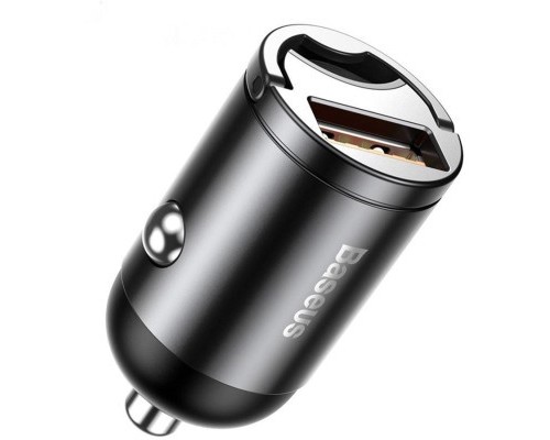 Зарядний пристрій Baseus Tiny Star Mini Quick Charge Car Charger USB-A Gray (VCHX-A0G)