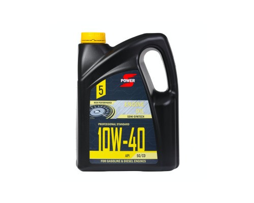 Моторна олива S-POWER STANDARD 10W40 5л (КСМ 62474)