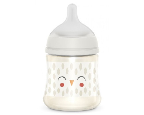 Пляшечка для годування Suavinex Bonhomia, повільний потік, 150 мл біла (307833)