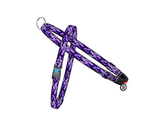 Шлея для собак WAUDOG Nylon з QR-паспортом 