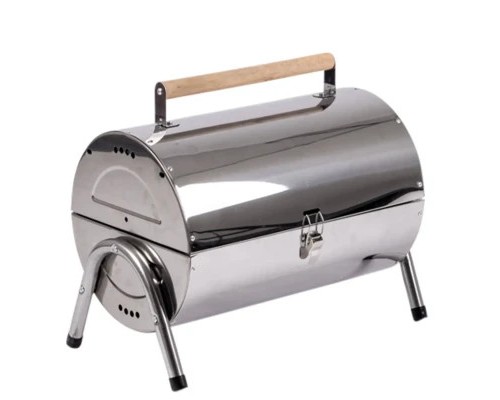Гриль-барбекю Bo-Camp Barrel Silver (8108381)