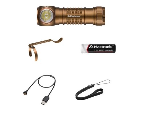 Ліхтар Mactronic Sirius H12 1200 Lm USB Rechargeable (AHL0172)