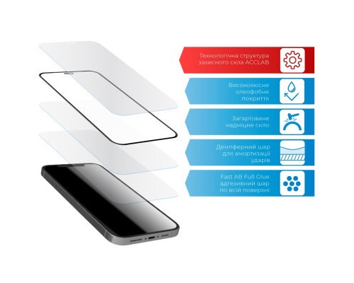 Скло захисне ACCLAB Full Glue Nokia 5.4 (1283126510809)