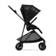Коляска Cybex Коляска Melio Real Black (з бампером) (522002631)