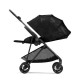 Коляска Cybex Коляска Melio Real Black (з бампером) (522002631)