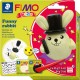 Набір для творчості Fimo Kids Зайчик 2 кольори х 42 г (4007817078723)