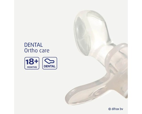 Пустушка Difrax Dental, 18+ міс (342 Evening)