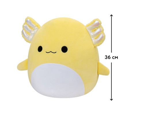 М'яка іграшка Squishmallows Аксолотль Трентон 36 см (SQCR03222) М'яка іграшка Squishmallows Аксолотль Трентон 36 см (SQCR03222)