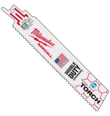 Полотно Milwaukee для шабельної пили, TORCH 150мм, крок 1,4мм, 5шт, метал (48005784)