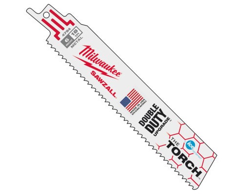 Полотно Milwaukee для шабельної пили, TORCH 150мм, крок 1,4мм, 5шт, метал (48005784)