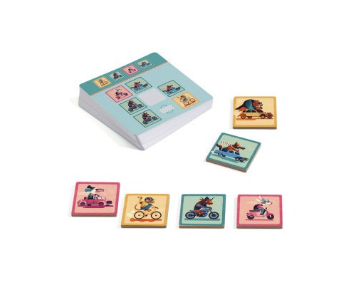 Настільна гра Djeco Логічний фініш (DJ08540)