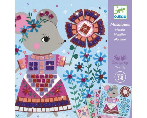 Набір для творчості Djeco Милі тваринки мозаїка (DJ09425)